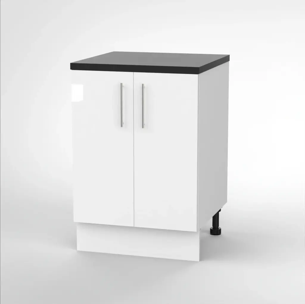 600mm cabinet (Avant glossy white)