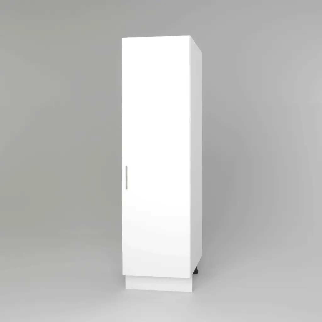 600mm pantry 1 door cabinet (Avant glossy white)