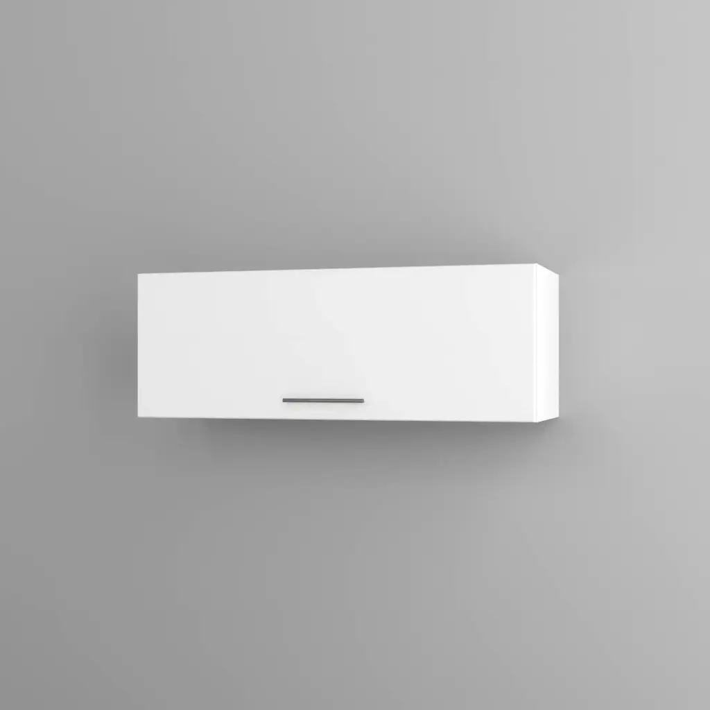 1000mm horizontal wall cabinet (Geneva gloss white)