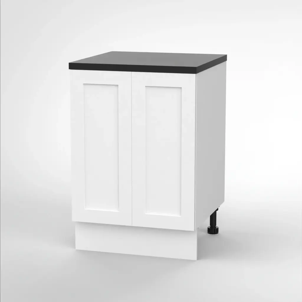600mm cabinet (Geneva shaker matte white)