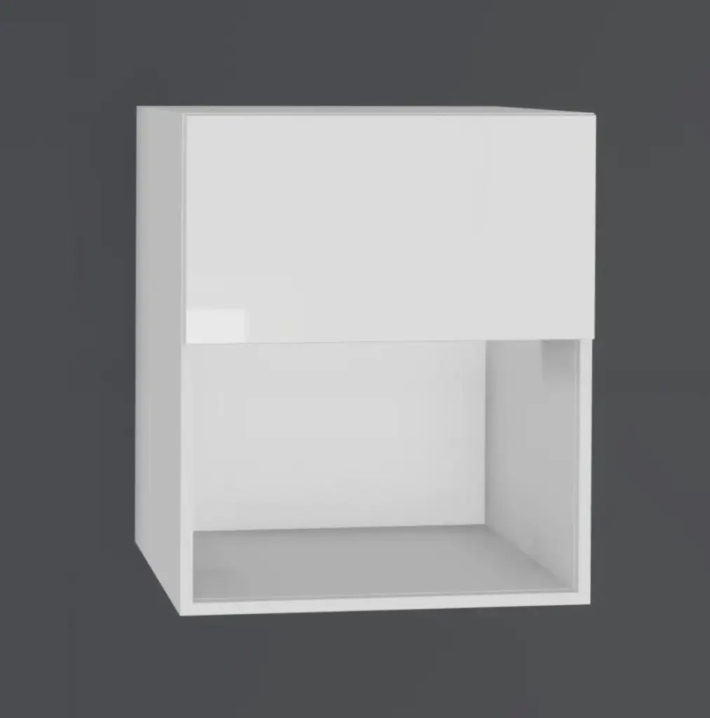 600mm wall microwave door