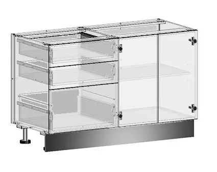 Toe kick panel 2400mm x 150mm