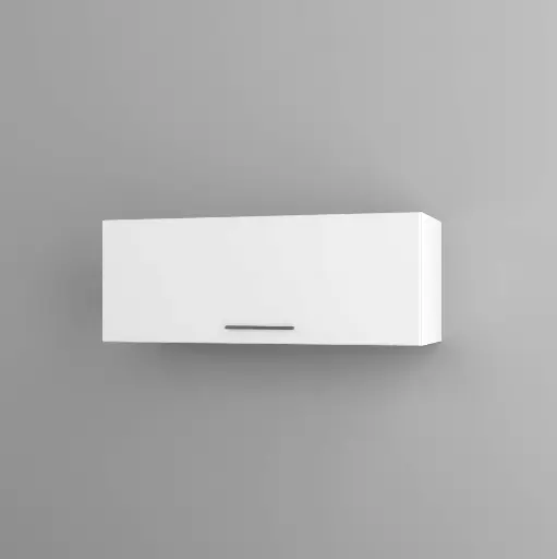 950mm horizontal wall cabinet (Deco white)
