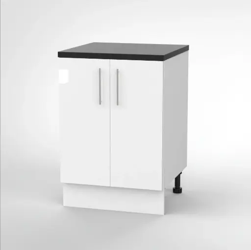 600mm cabinet (Avant glossy white)