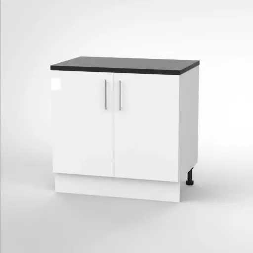 900mm cabinet (Geneva gloss white)