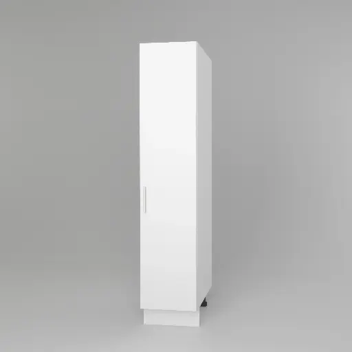 450mm pantry 1 door cabinet (Geneva gloss white)