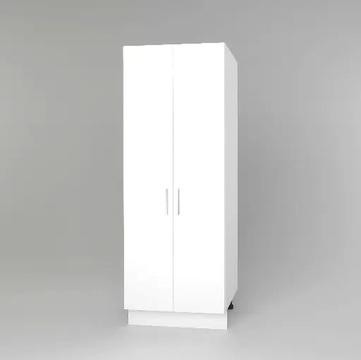 600mm pantry 2 doors cabinet (Geneva gloss white)