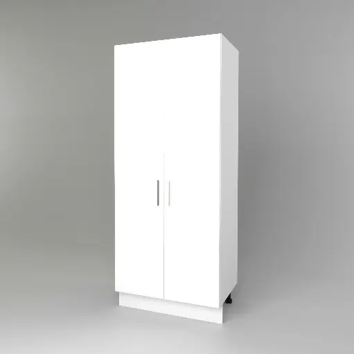 900mm pantry 2 doors cabinet (Geneva gloss white)