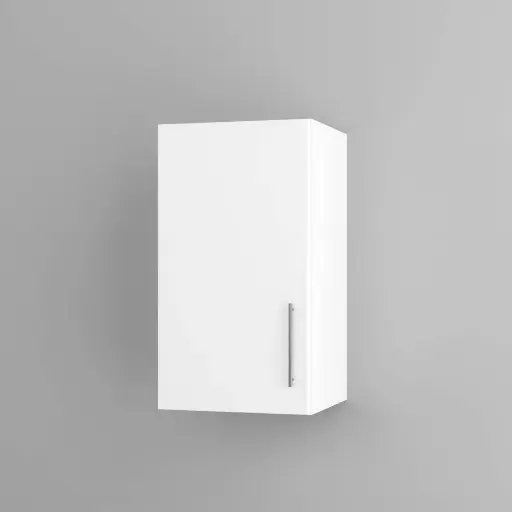 400mm wall cabinet (Geneva gloss white)