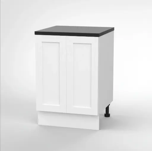 600mm cabinet (Geneva shaker matte white)