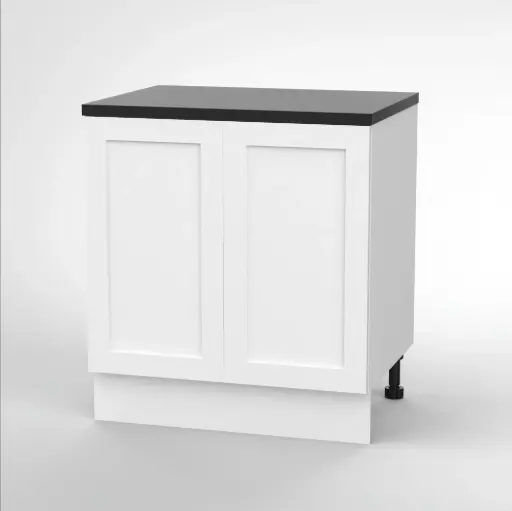 800mm cabinet (Geneva shaker matte white)