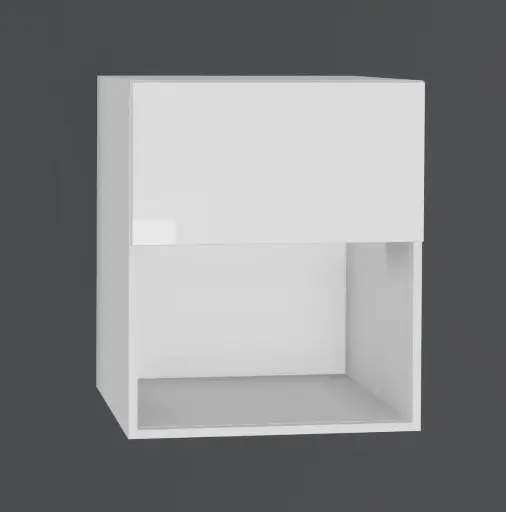 600mm wall microwave door