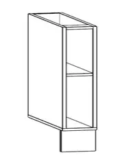 300mm base cabinet body
