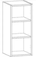 400mm wall cabinet body